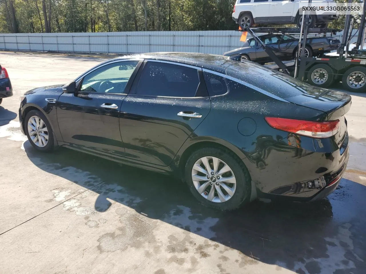 2016 Kia Optima Ex VIN: 5XXGU4L33GG065563 Lot: 76742474