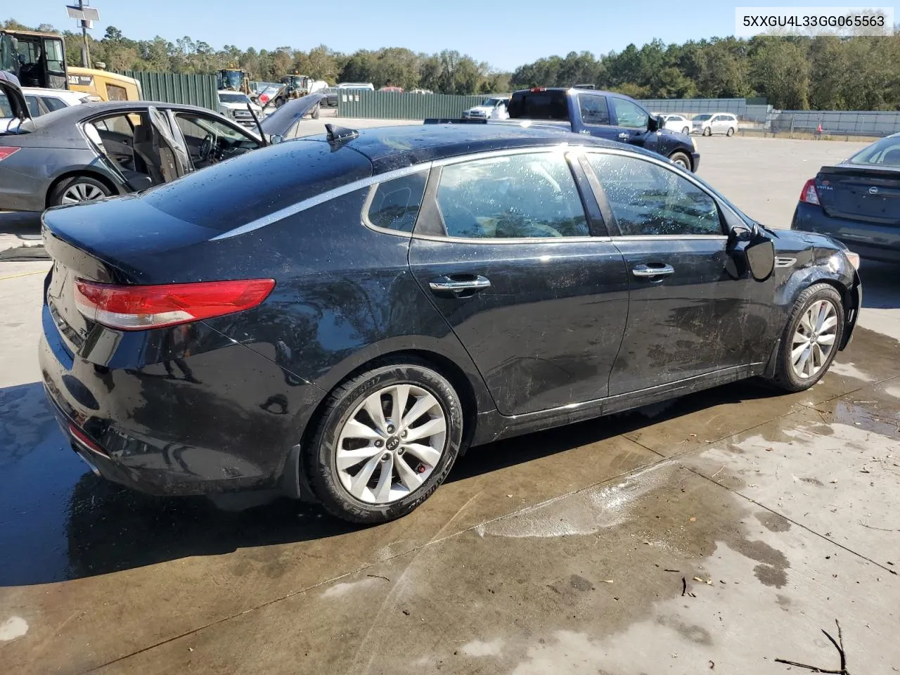 2016 Kia Optima Ex VIN: 5XXGU4L33GG065563 Lot: 76742474