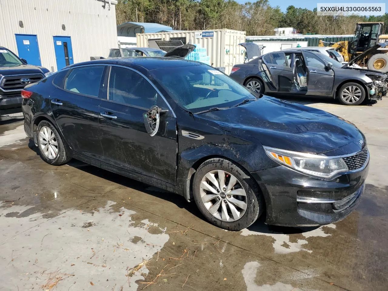 2016 Kia Optima Ex VIN: 5XXGU4L33GG065563 Lot: 76742474