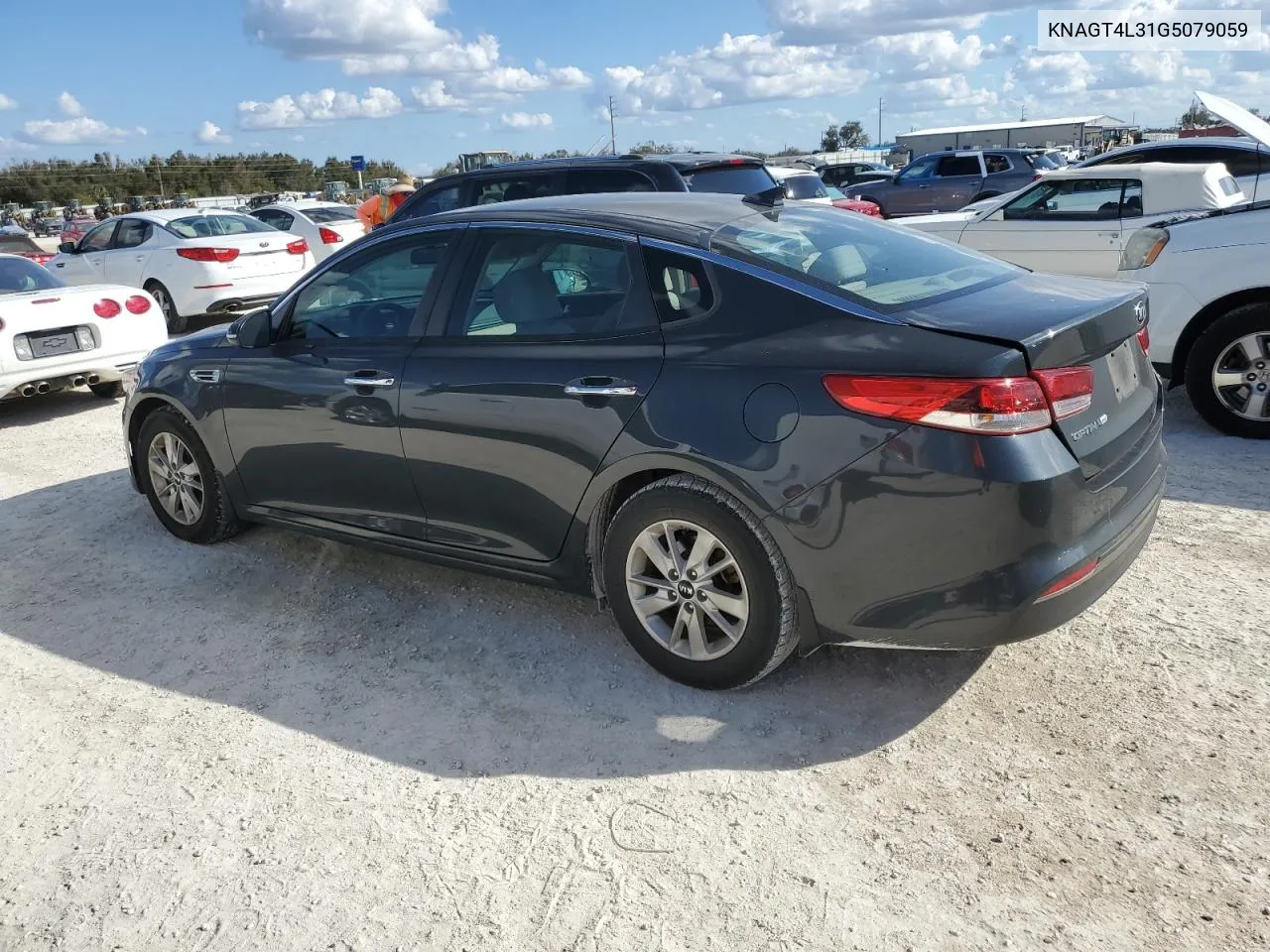 2016 Kia Optima Lx VIN: KNAGT4L31G5079059 Lot: 76757244