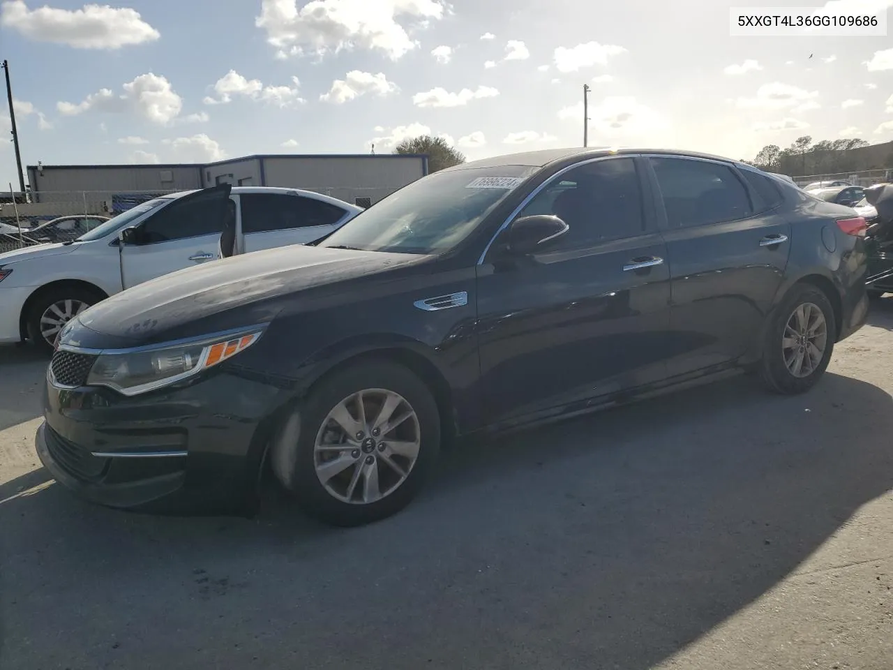 2016 Kia Optima Lx VIN: 5XXGT4L36GG109686 Lot: 76996224