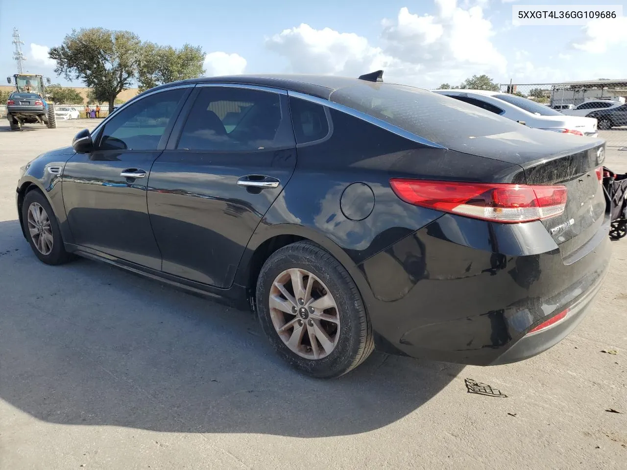 2016 Kia Optima Lx VIN: 5XXGT4L36GG109686 Lot: 76996224