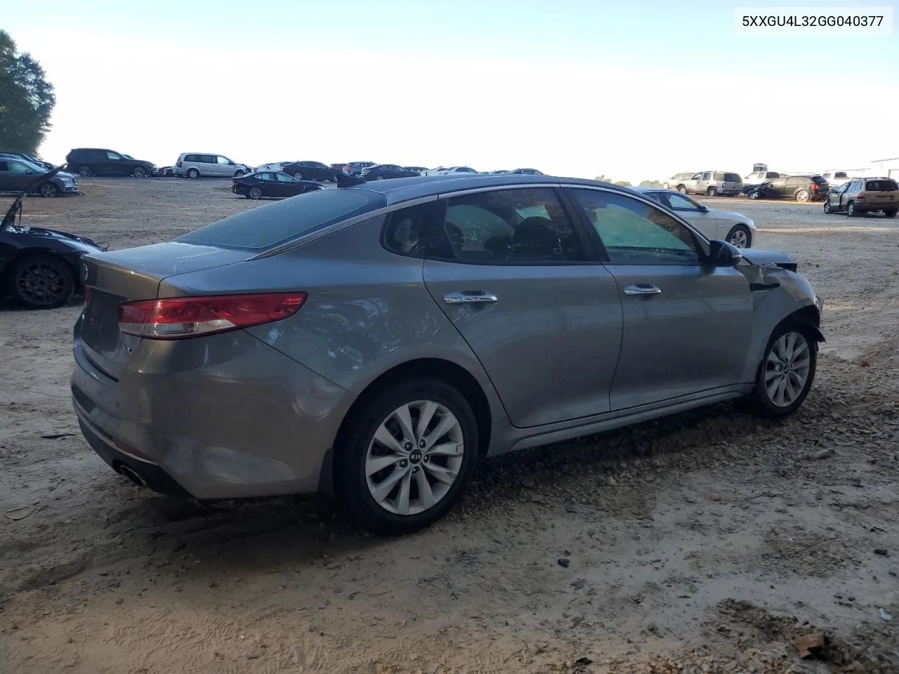 5XXGU4L32GG040377 2016 Kia Optima Ex