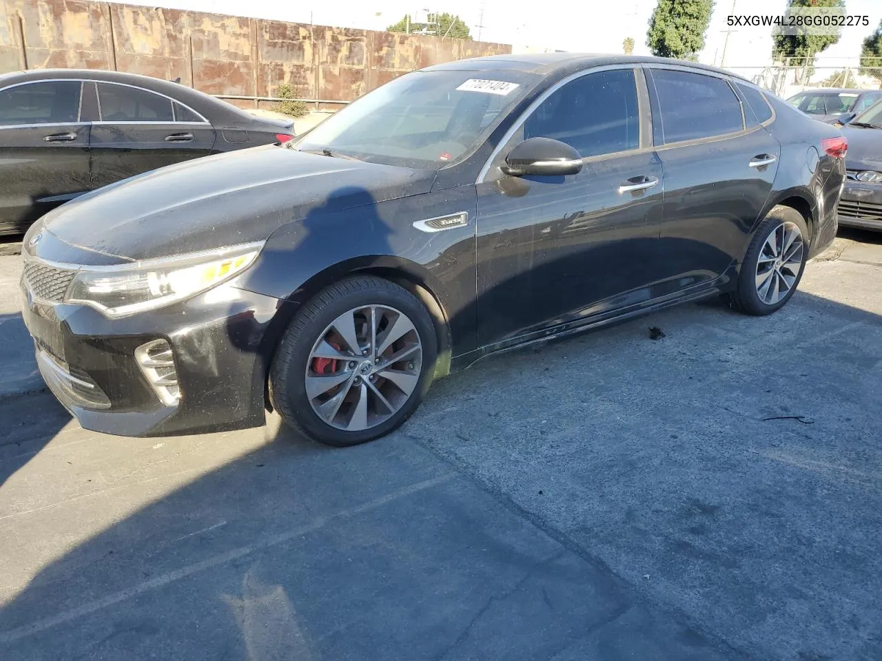 2016 Kia Optima Sx VIN: 5XXGW4L28GG052275 Lot: 77021404