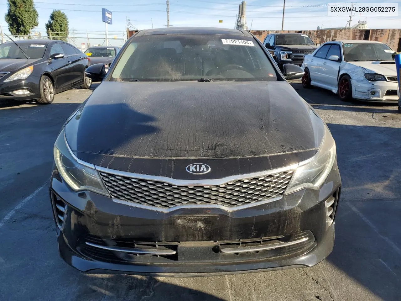 2016 Kia Optima Sx VIN: 5XXGW4L28GG052275 Lot: 77021404