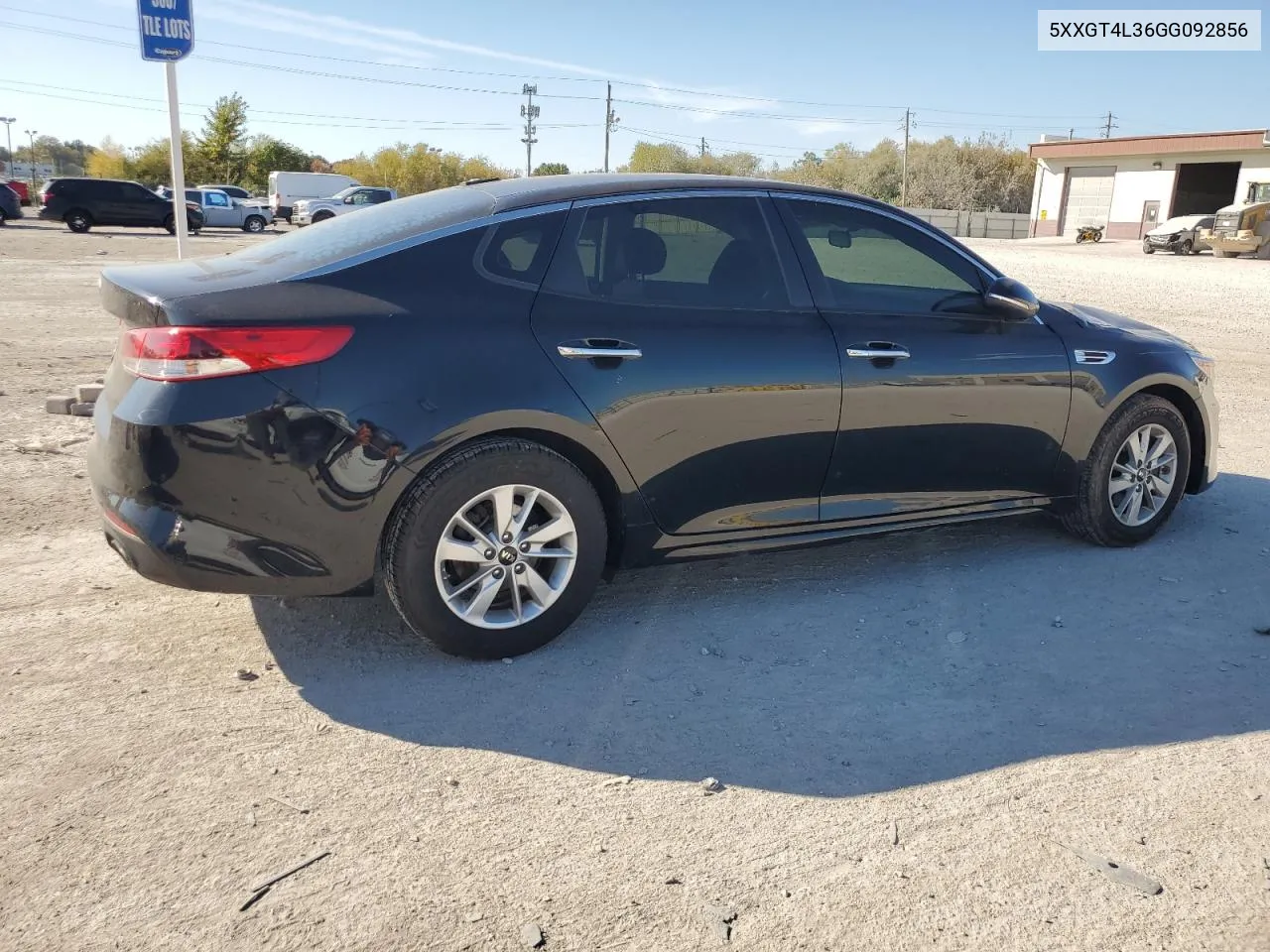 2016 Kia Optima Lx VIN: 5XXGT4L36GG092856 Lot: 77022314