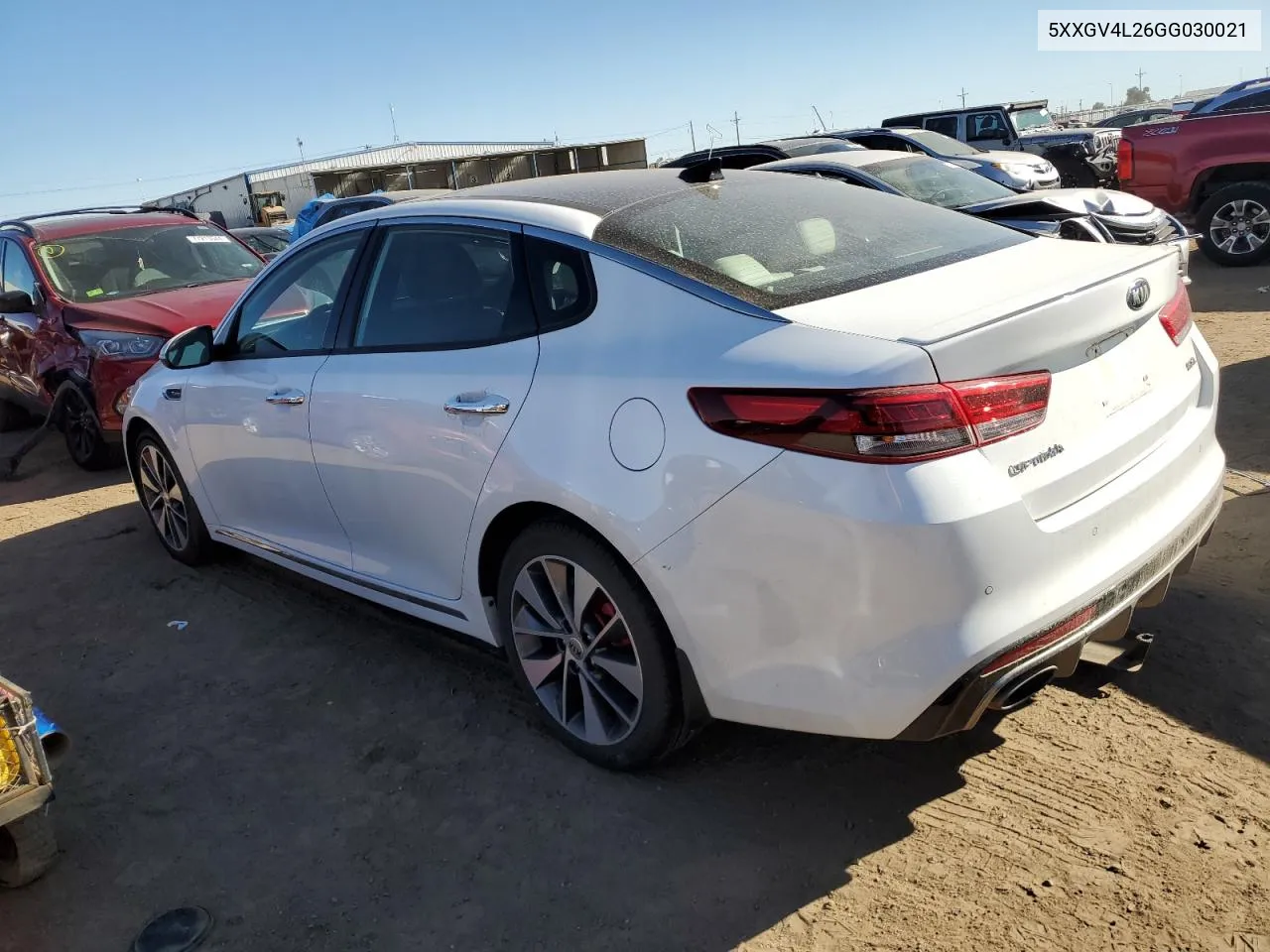 2016 Kia Optima Sxl VIN: 5XXGV4L26GG030021 Lot: 77248834