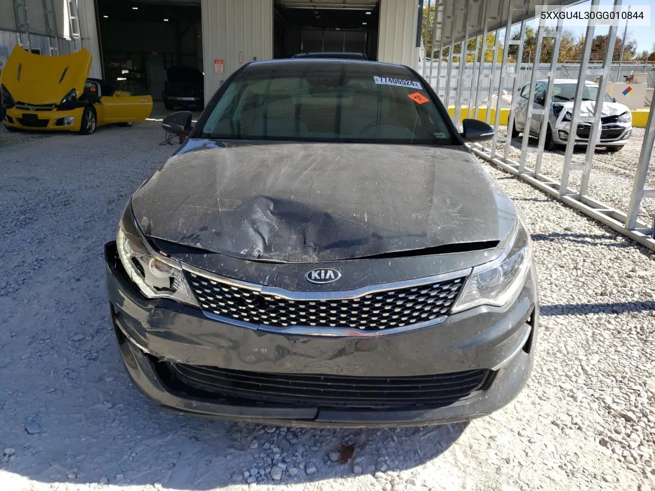 2016 Kia Optima Ex VIN: 5XXGU4L30GG010844 Lot: 77406524