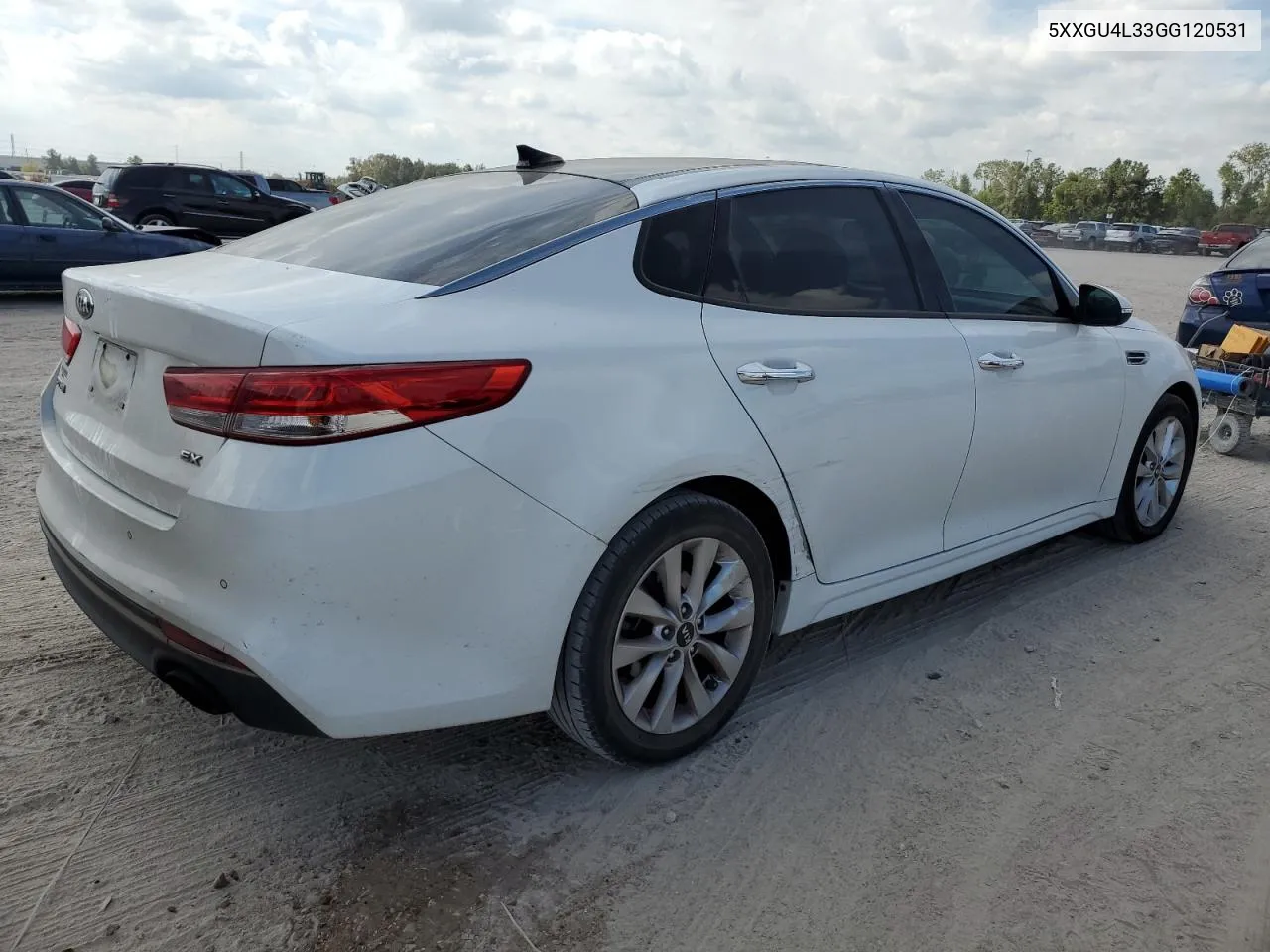 5XXGU4L33GG120531 2016 Kia Optima Ex