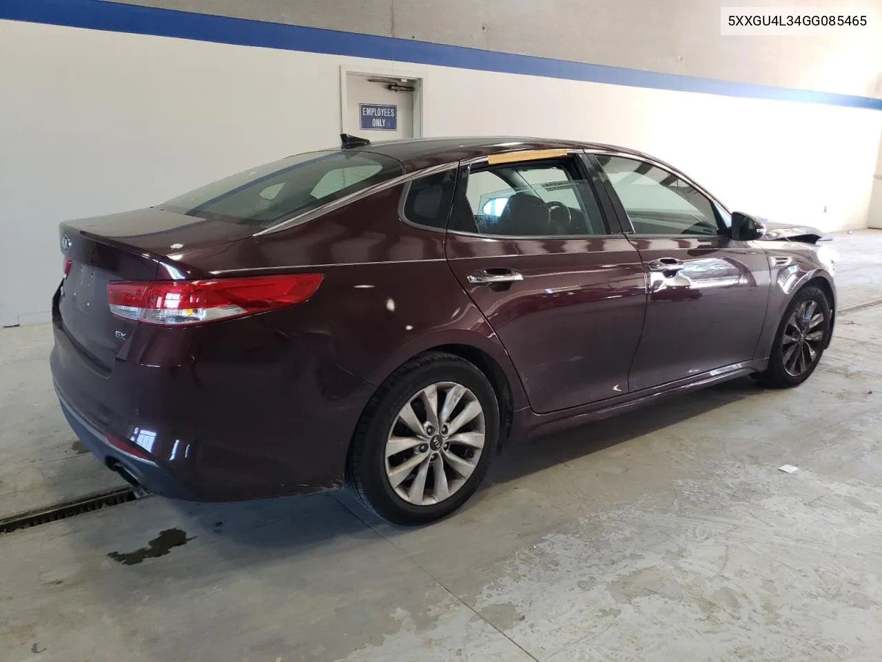 2016 Kia Optima Ex VIN: 5XXGU4L34GG085465 Lot: 77636714