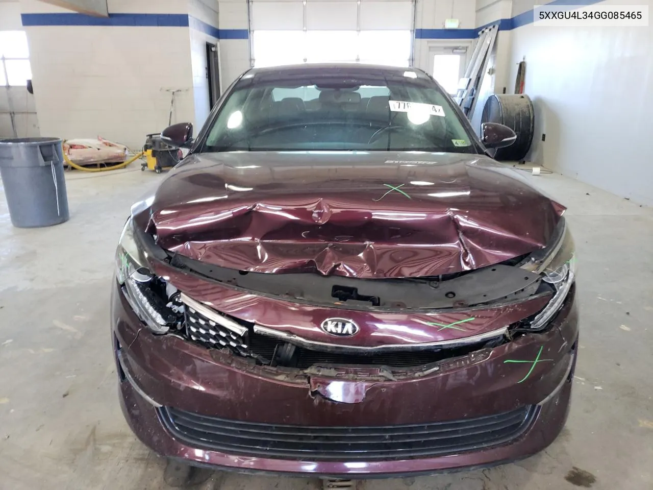 2016 Kia Optima Ex VIN: 5XXGU4L34GG085465 Lot: 77636714