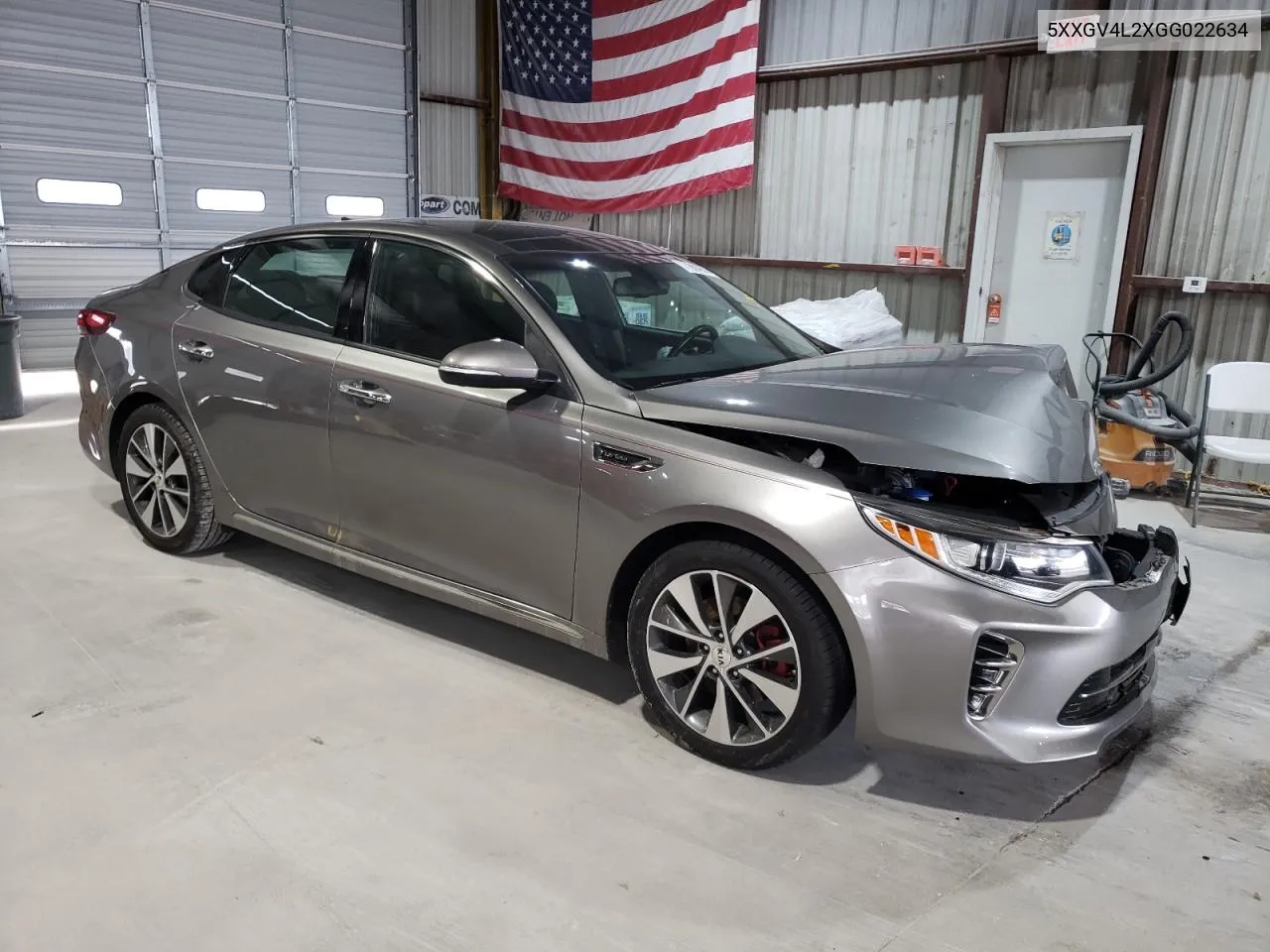 2016 Kia Optima Sxl VIN: 5XXGV4L2XGG022634 Lot: 77868904