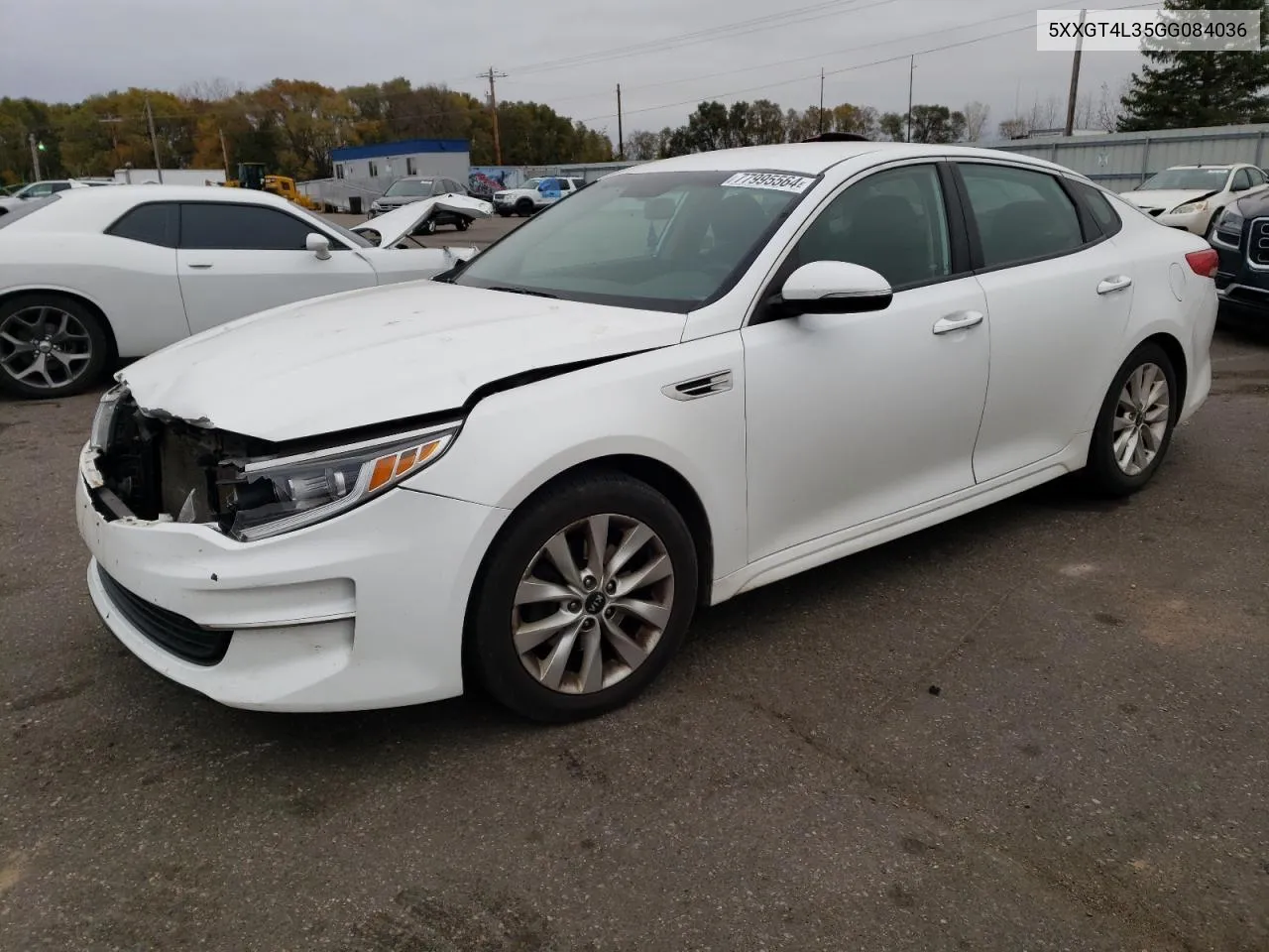 5XXGT4L35GG084036 2016 Kia Optima Lx