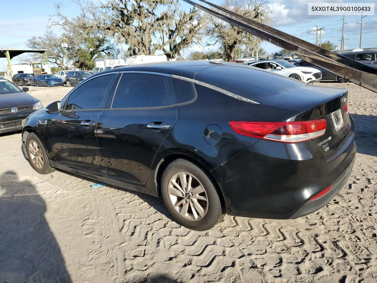 2016 Kia Optima Lx VIN: 5XXGT4L39GG100433 Lot: 78051394