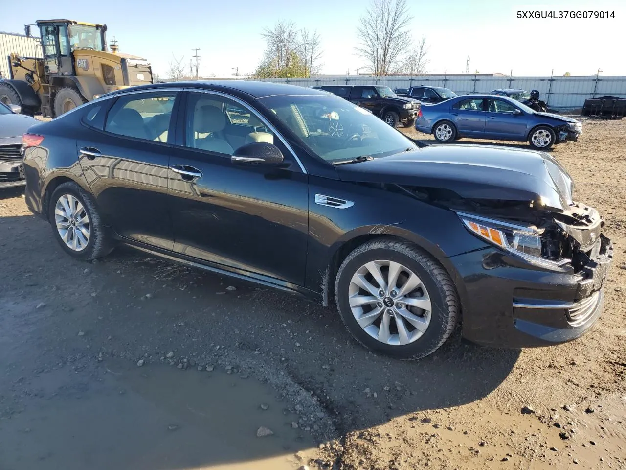 2016 Kia Optima Ex VIN: 5XXGU4L37GG079014 Lot: 78150924