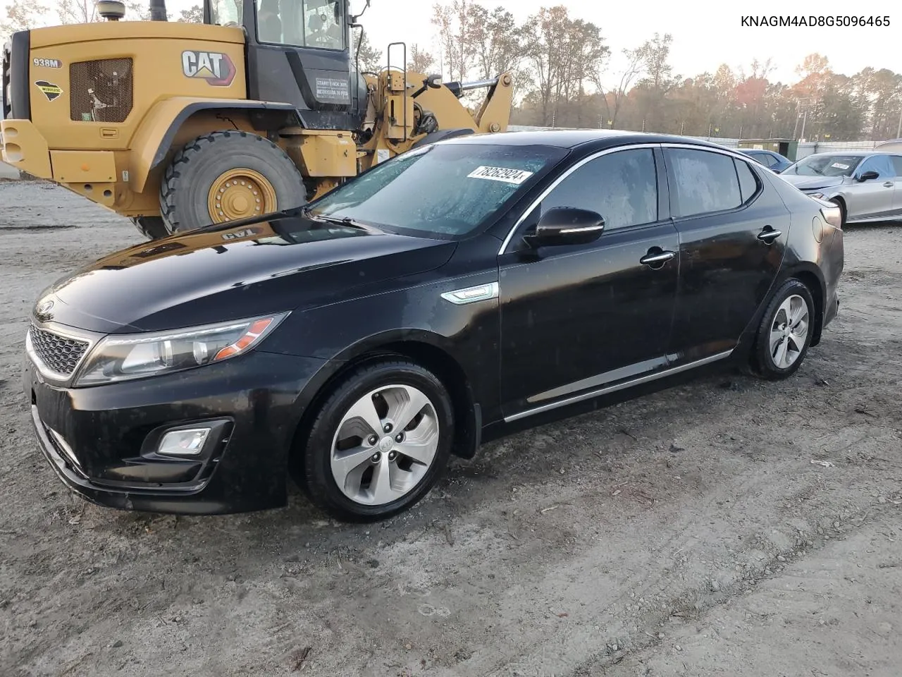 2016 Kia Optima Hybrid VIN: KNAGM4AD8G5096465 Lot: 78262924