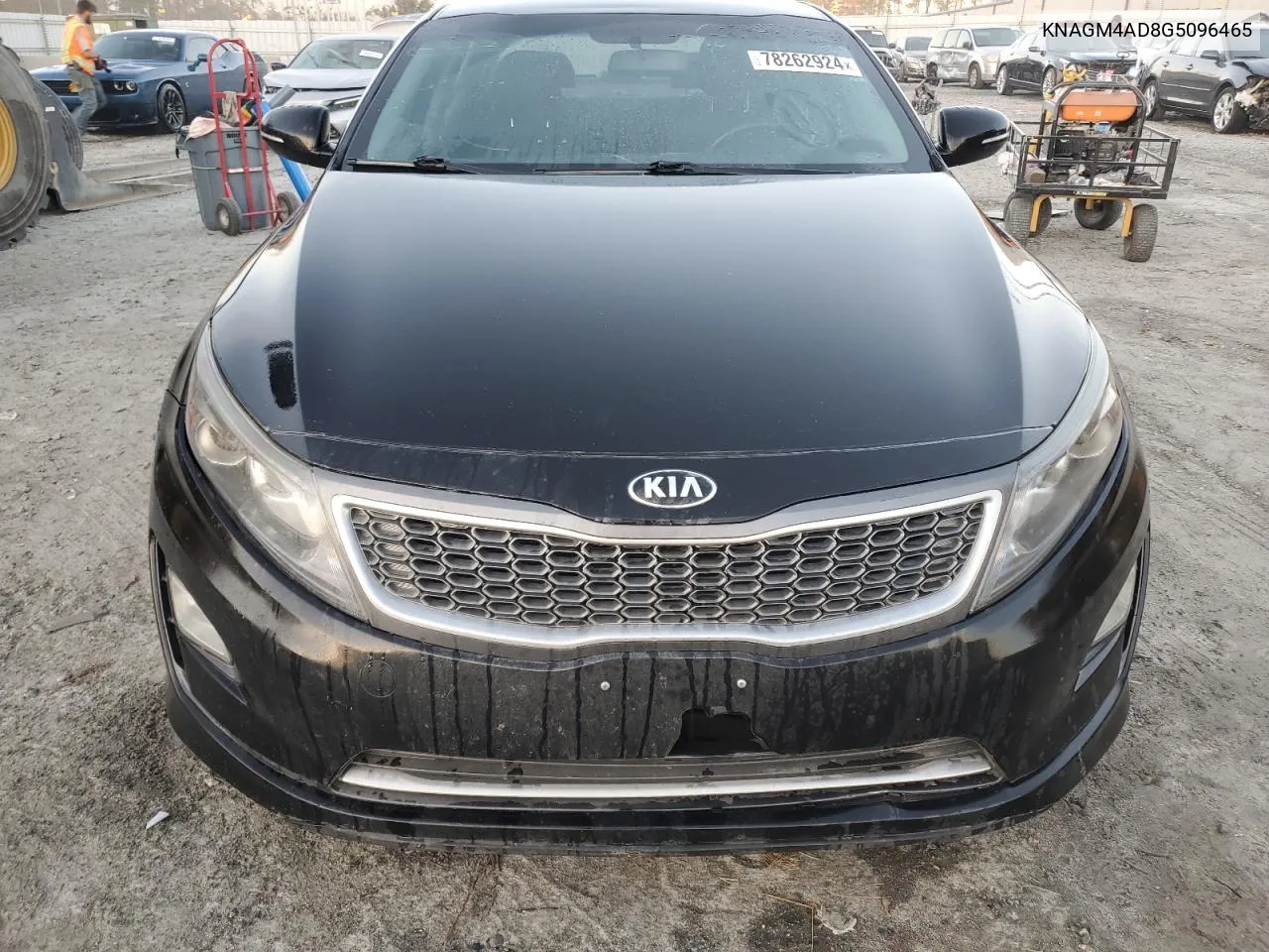 2016 Kia Optima Hybrid VIN: KNAGM4AD8G5096465 Lot: 78262924