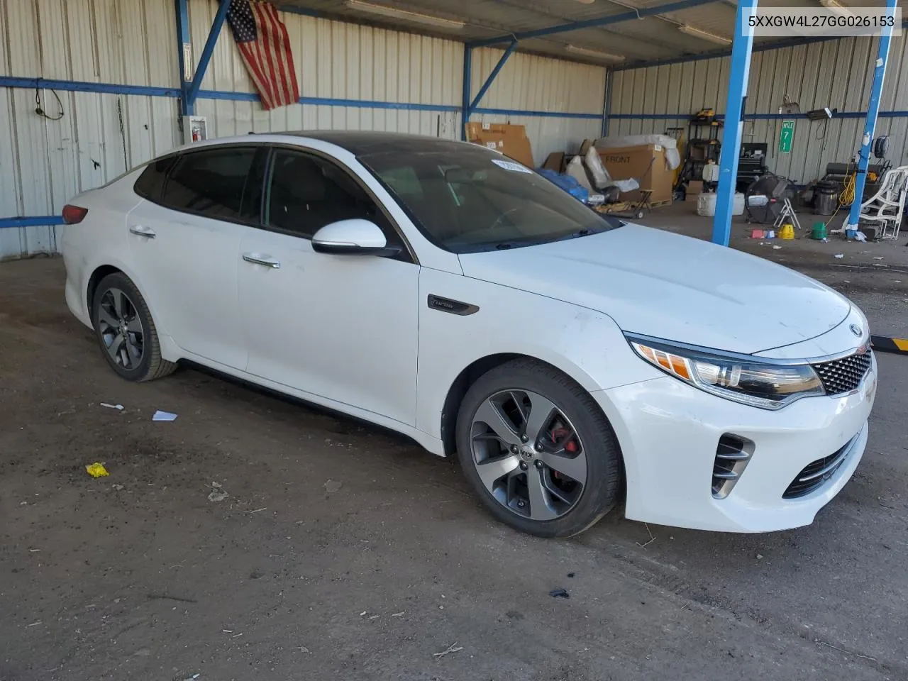 2016 Kia Optima Sx VIN: 5XXGW4L27GG026153 Lot: 78287504