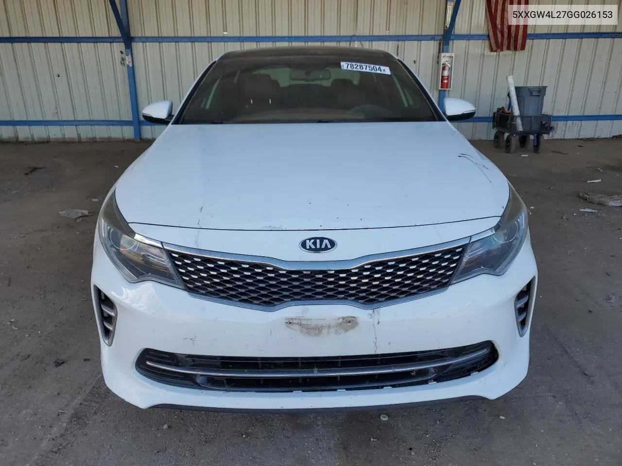 2016 Kia Optima Sx VIN: 5XXGW4L27GG026153 Lot: 78287504