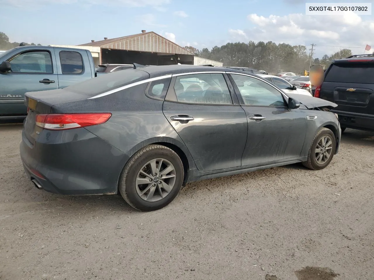 5XXGT4L17GG107802 2016 Kia Optima Lx