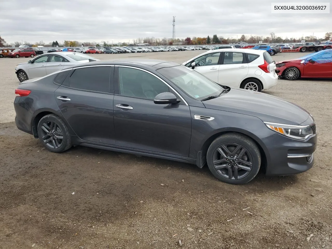 2016 Kia Optima Ex VIN: 5XXGU4L32GG036927 Lot: 78344374