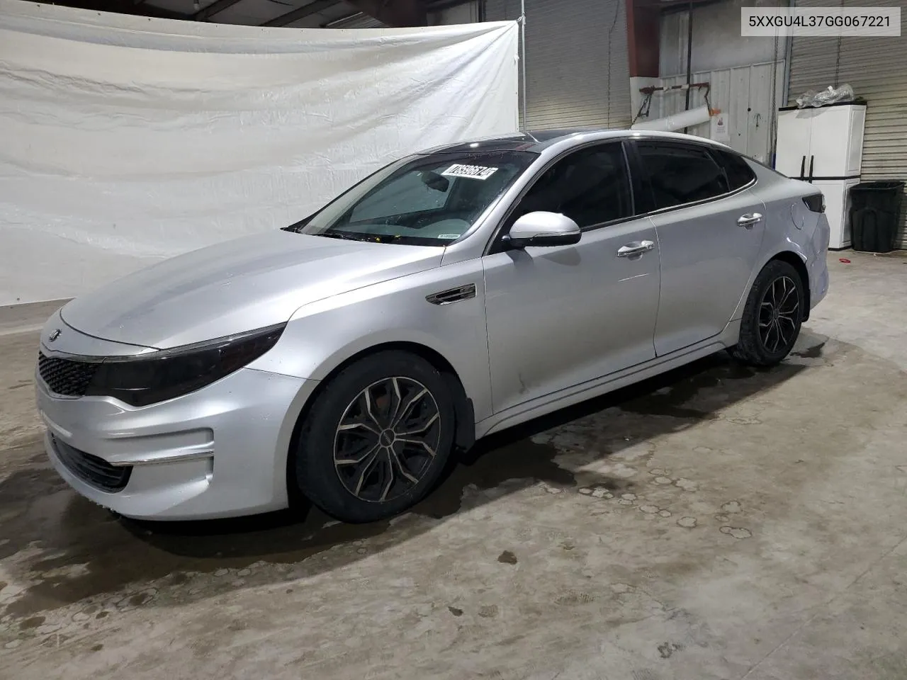 2016 Kia Optima Ex VIN: 5XXGU4L37GG067221 Lot: 78596674