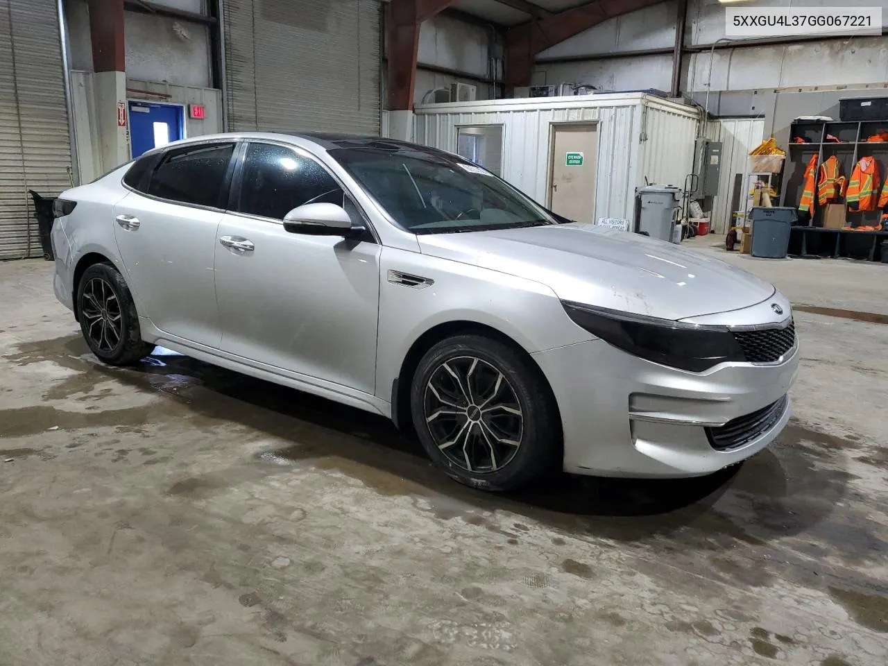 2016 Kia Optima Ex VIN: 5XXGU4L37GG067221 Lot: 78596674