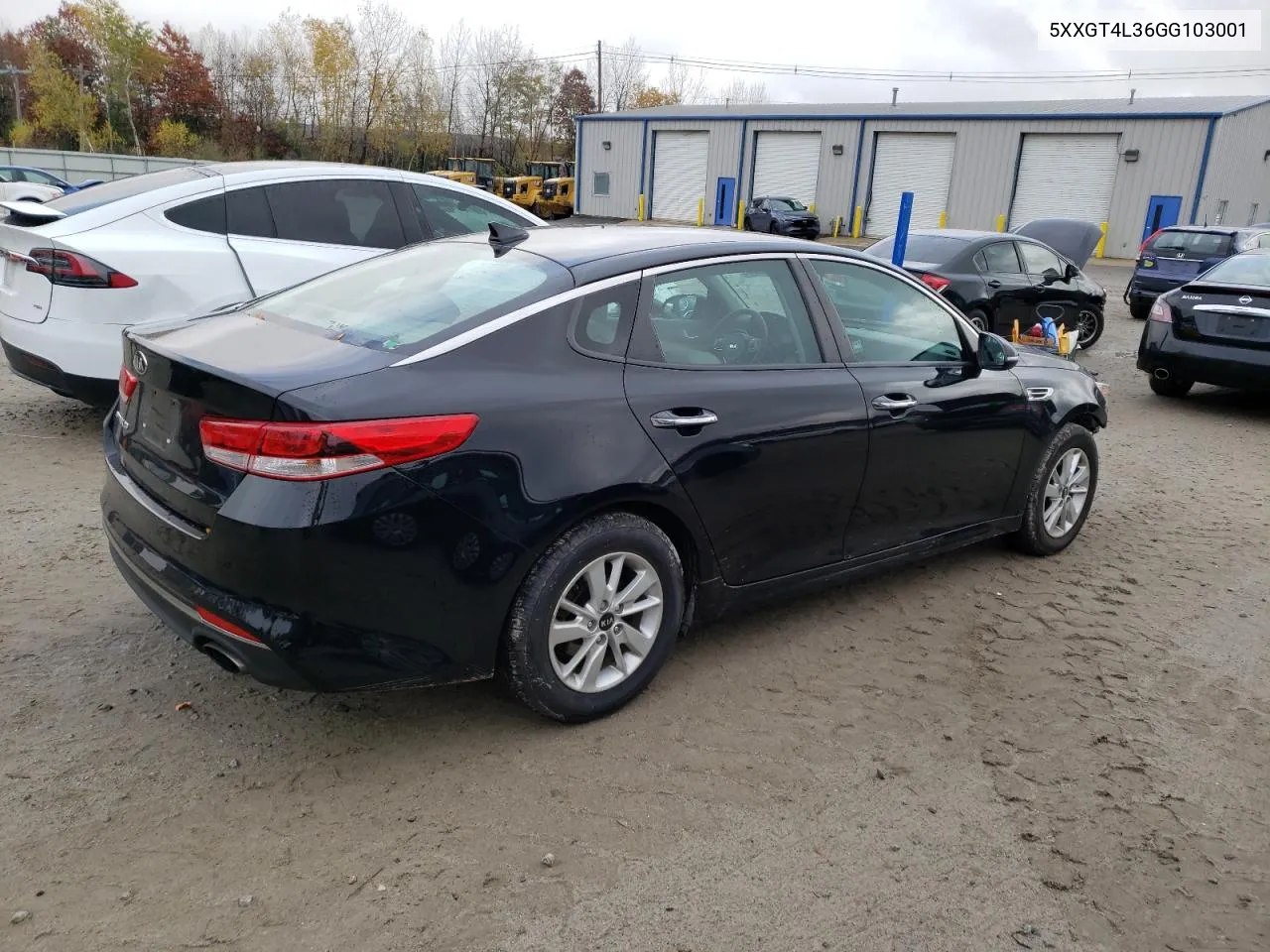 2016 Kia Optima Lx VIN: 5XXGT4L36GG103001 Lot: 78655444