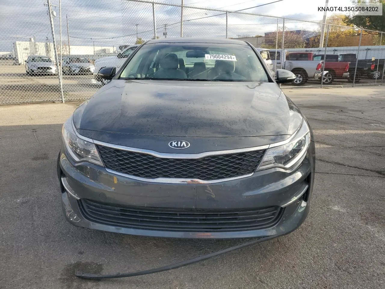 2016 Kia Optima Lx VIN: KNAGT4L35G5084202 Lot: 79004294