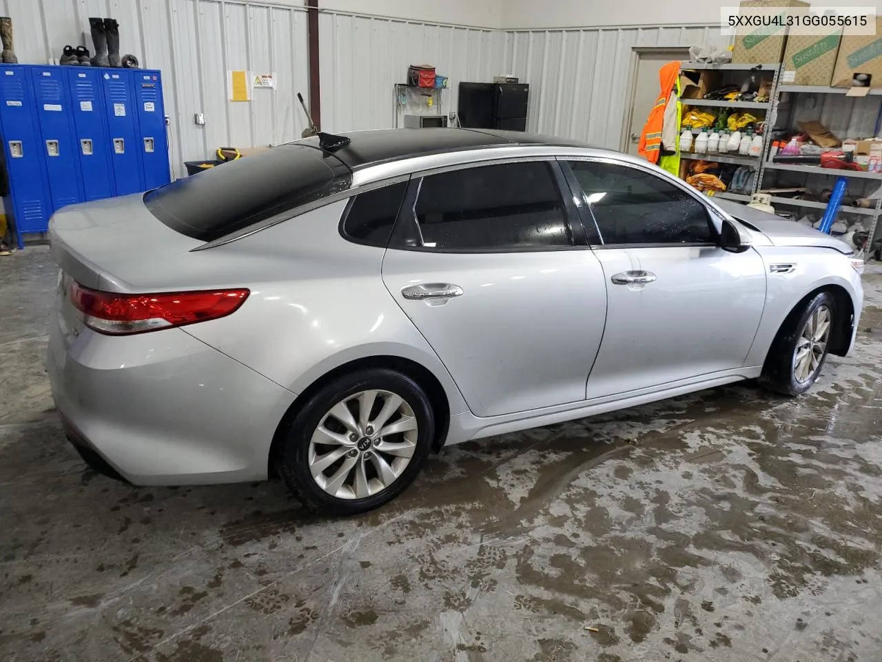 2016 Kia Optima Ex VIN: 5XXGU4L31GG055615 Lot: 79008494