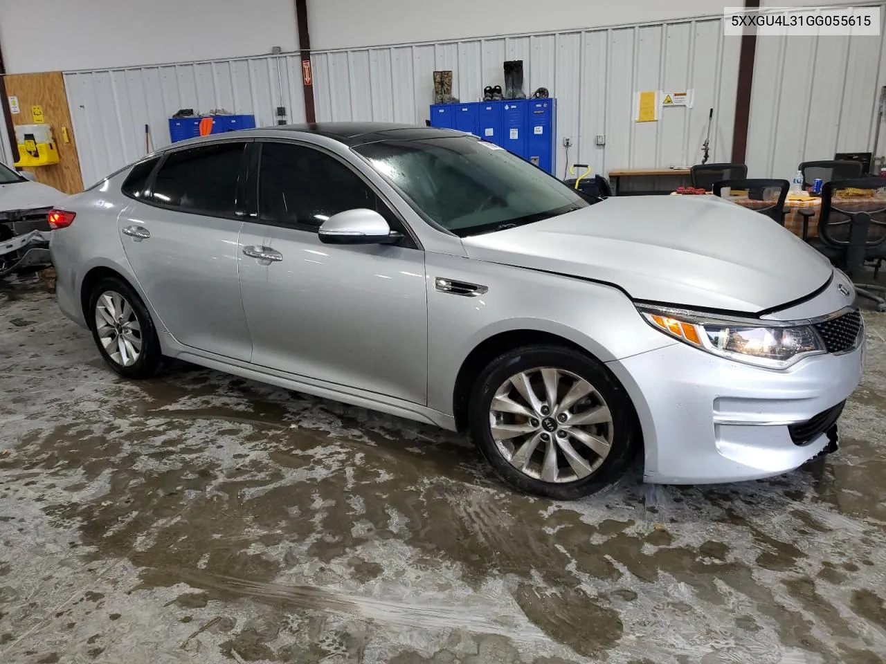 2016 Kia Optima Ex VIN: 5XXGU4L31GG055615 Lot: 79008494