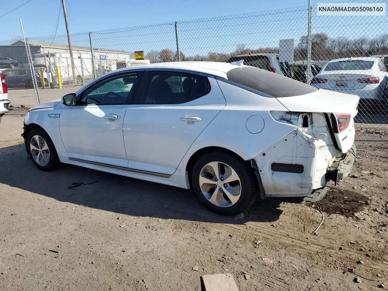 2016 Kia Optima Hybrid VIN: KNAGM4AD8G5096160 Lot: 79064524