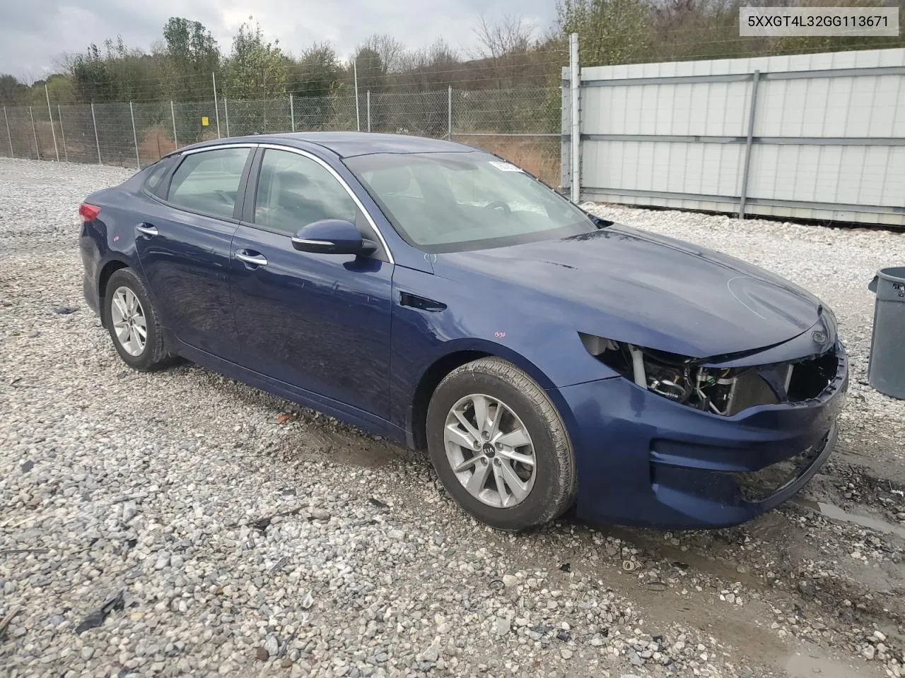 5XXGT4L32GG113671 2016 Kia Optima Lx