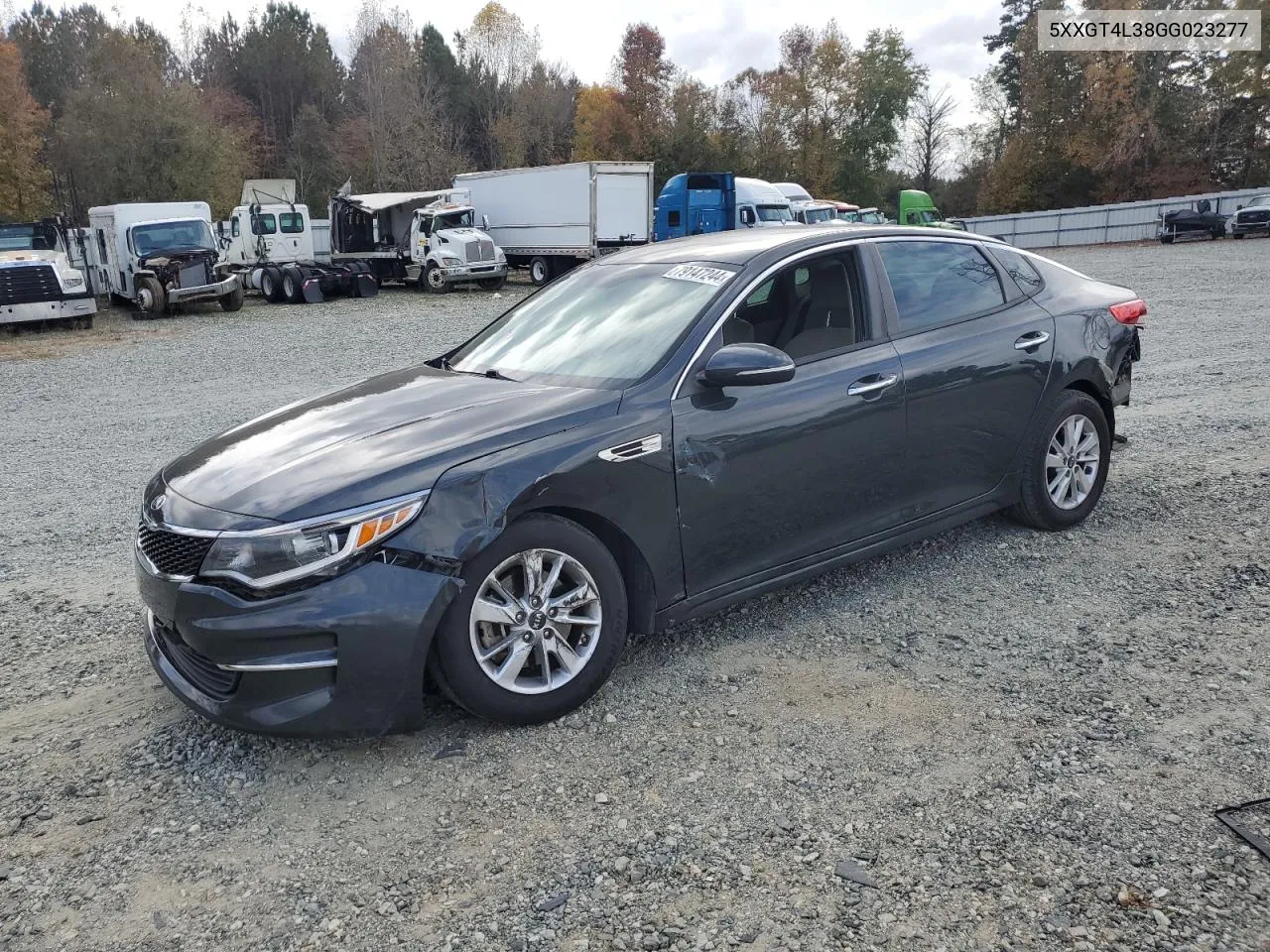 2016 Kia Optima Lx VIN: 5XXGT4L38GG023277 Lot: 79147244