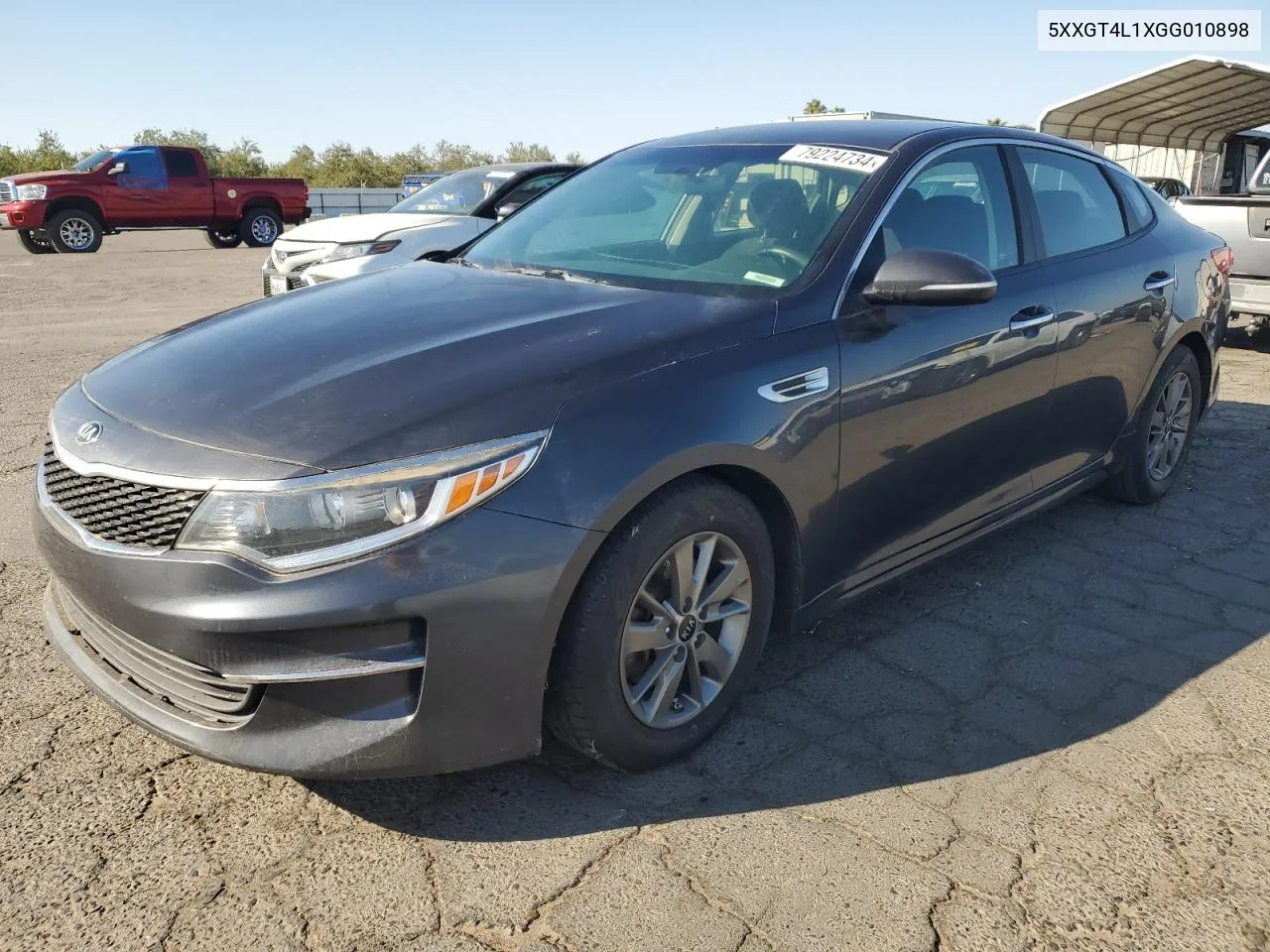 5XXGT4L1XGG010898 2016 Kia Optima Lx