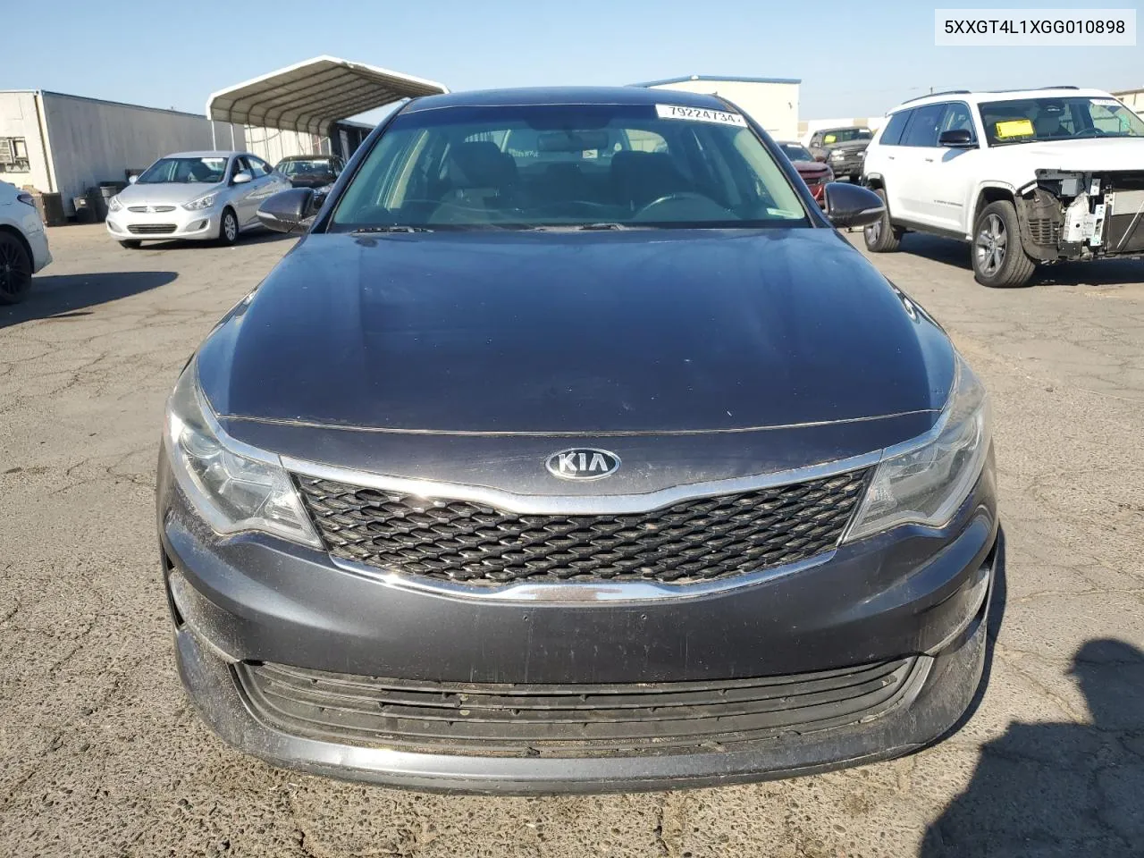 2016 Kia Optima Lx VIN: 5XXGT4L1XGG010898 Lot: 79224734