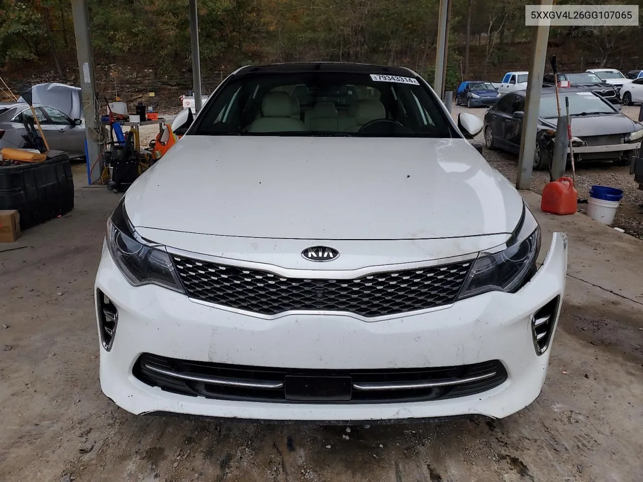 2016 Kia Optima Sxl VIN: 5XXGV4L26GG107065 Lot: 79343314