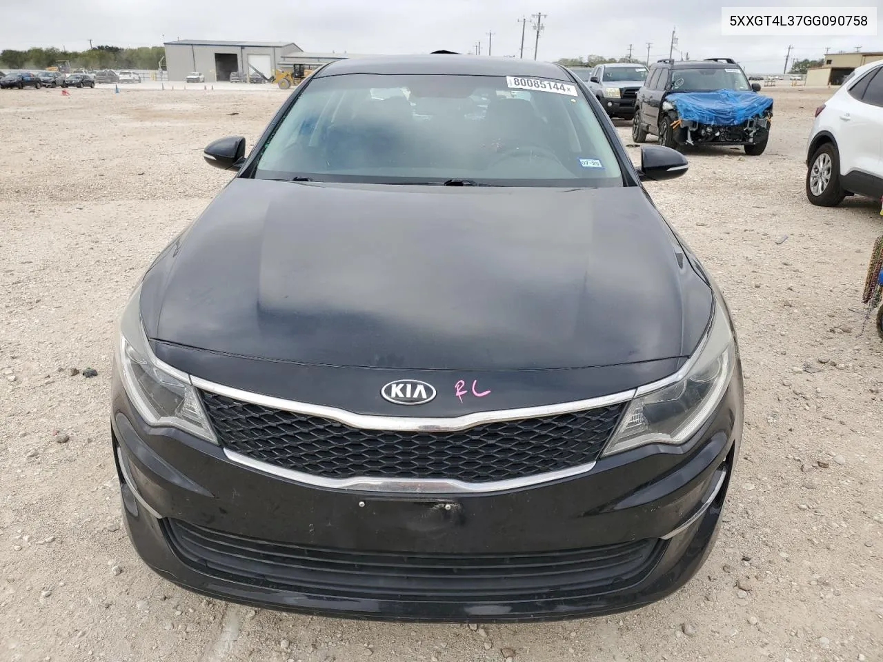 2016 Kia Optima Lx VIN: 5XXGT4L37GG090758 Lot: 80085144