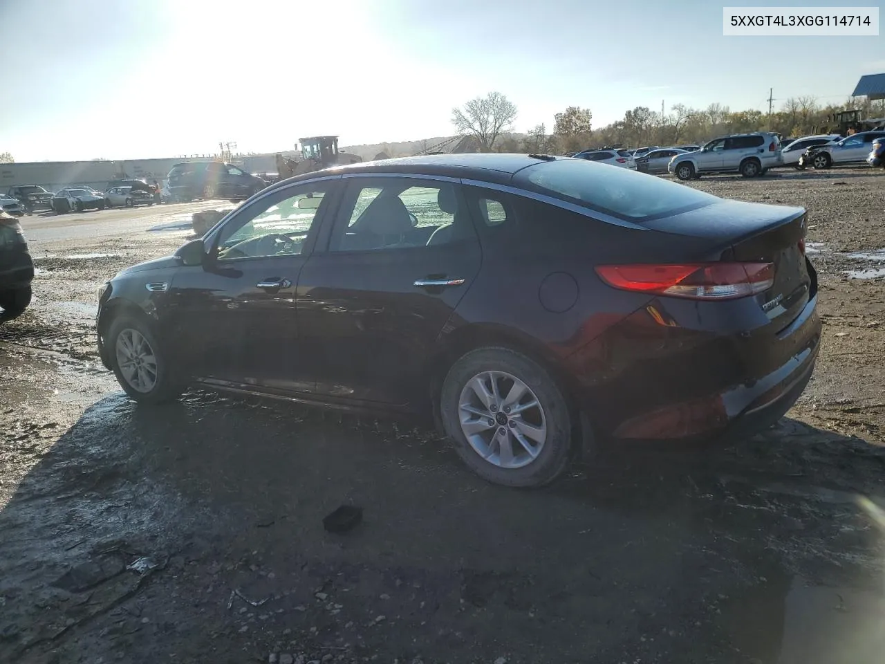 2016 Kia Optima Lx VIN: 5XXGT4L3XGG114714 Lot: 80473204