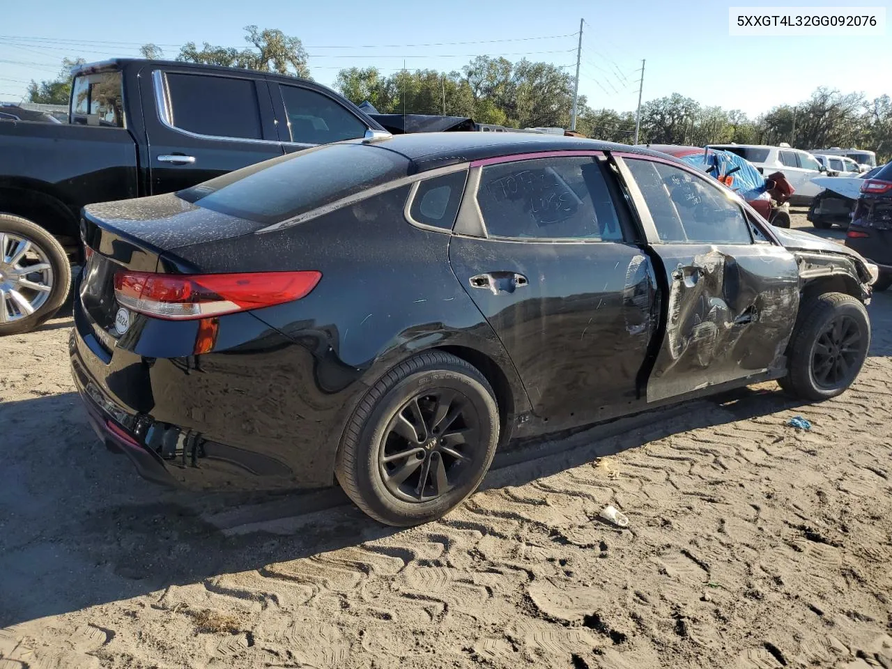 2016 Kia Optima Lx VIN: 5XXGT4L32GG092076 Lot: 80486134