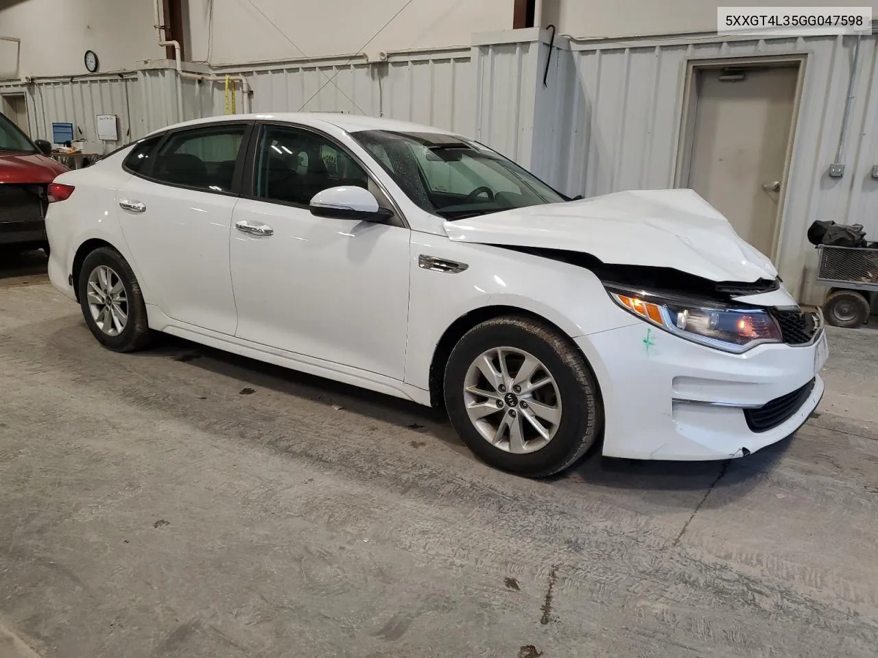 2016 Kia Optima Lx VIN: 5XXGT4L35GG047598 Lot: 80695684