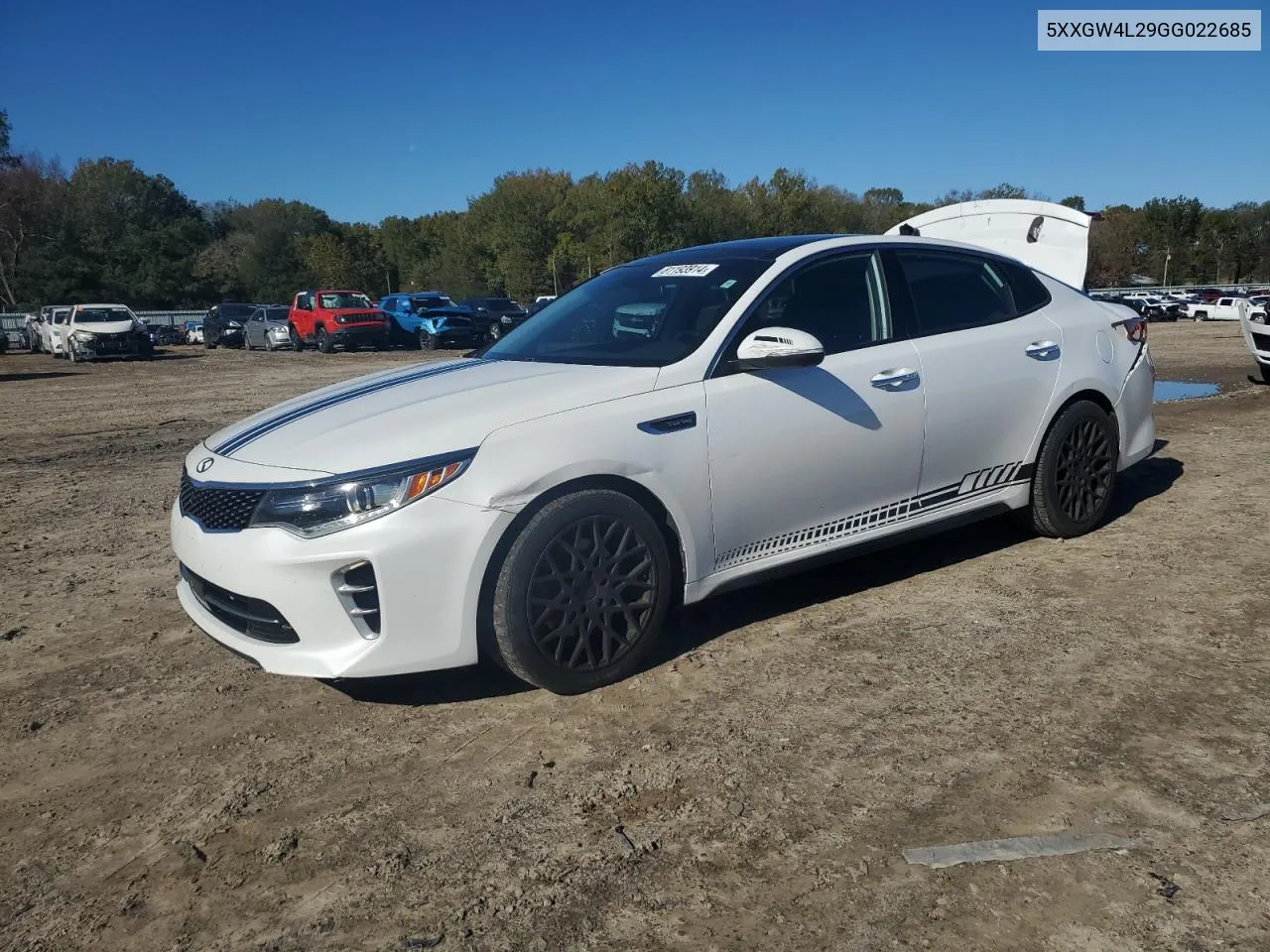 2016 Kia Optima Sx VIN: 5XXGW4L29GG022685 Lot: 81193914