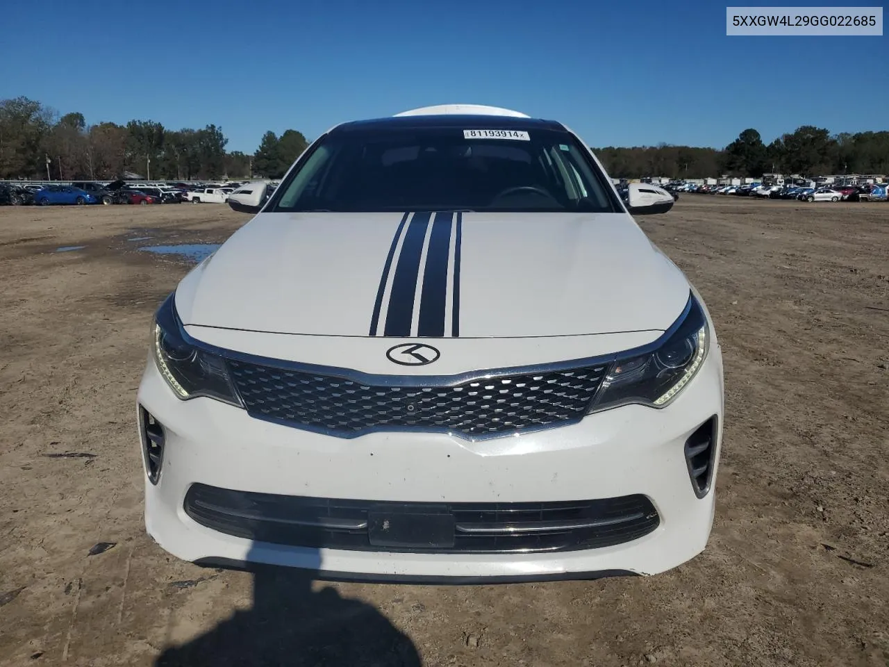 2016 Kia Optima Sx VIN: 5XXGW4L29GG022685 Lot: 81193914