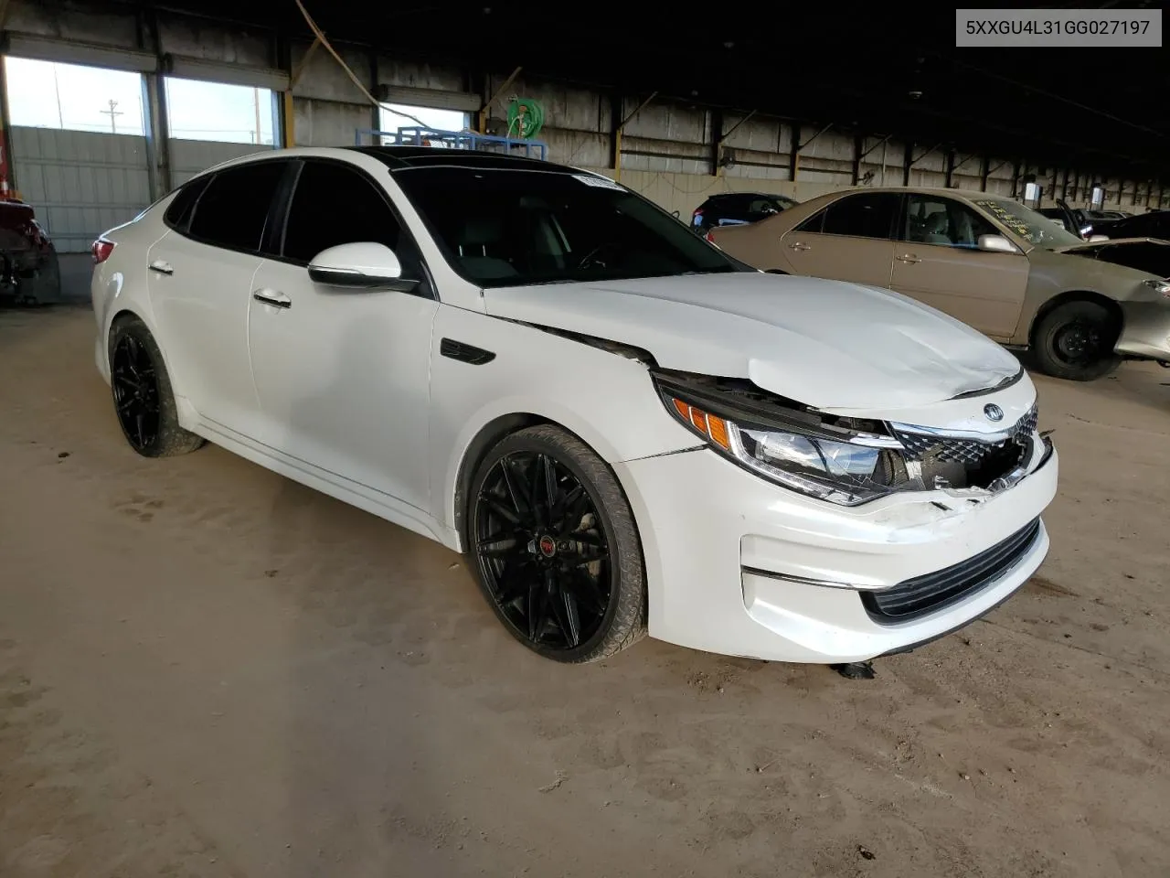 2016 Kia Optima Ex VIN: 5XXGU4L31GG027197 Lot: 81810554