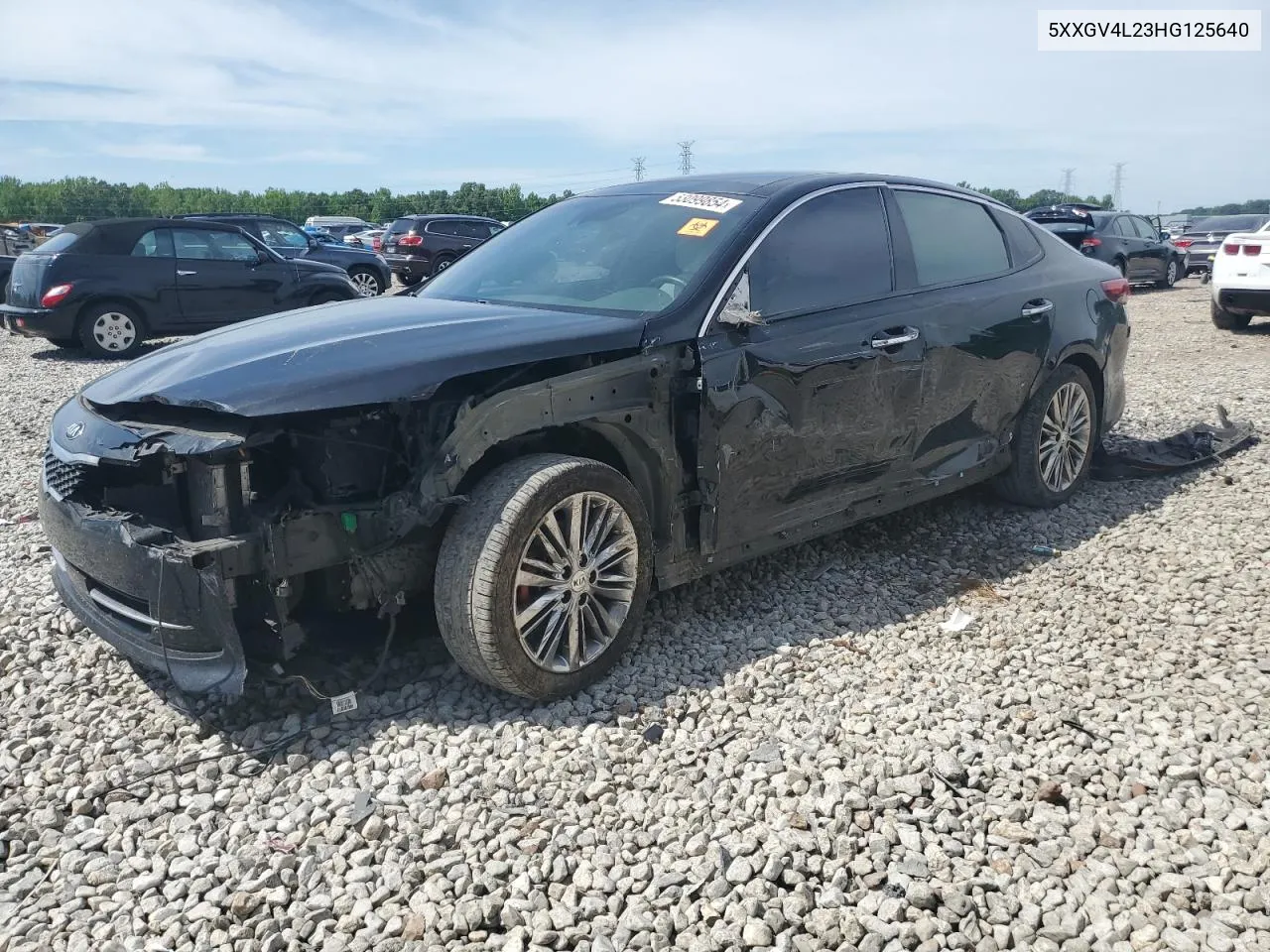 2017 Kia Optima Sxl VIN: 5XXGV4L23HG125640 Lot: 53099854