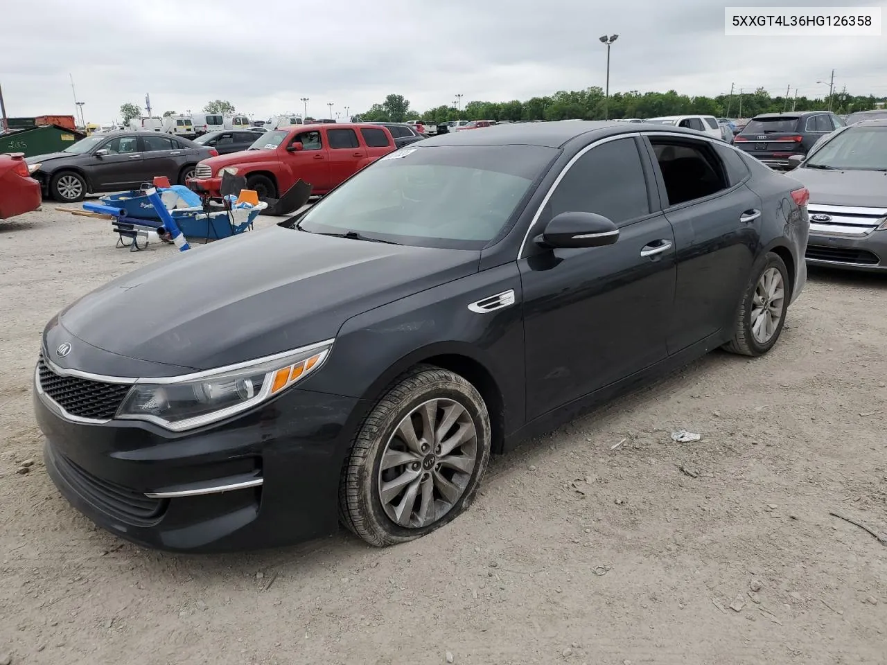 2017 Kia Optima Lx VIN: 5XXGT4L36HG126358 Lot: 54807624