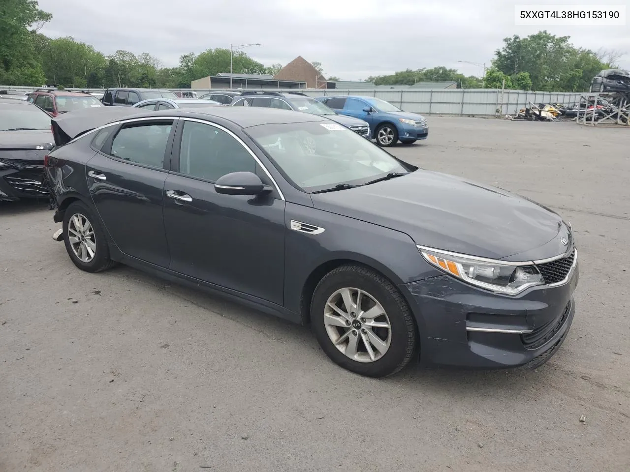 2017 Kia Optima Lx VIN: 5XXGT4L38HG153190 Lot: 55378154