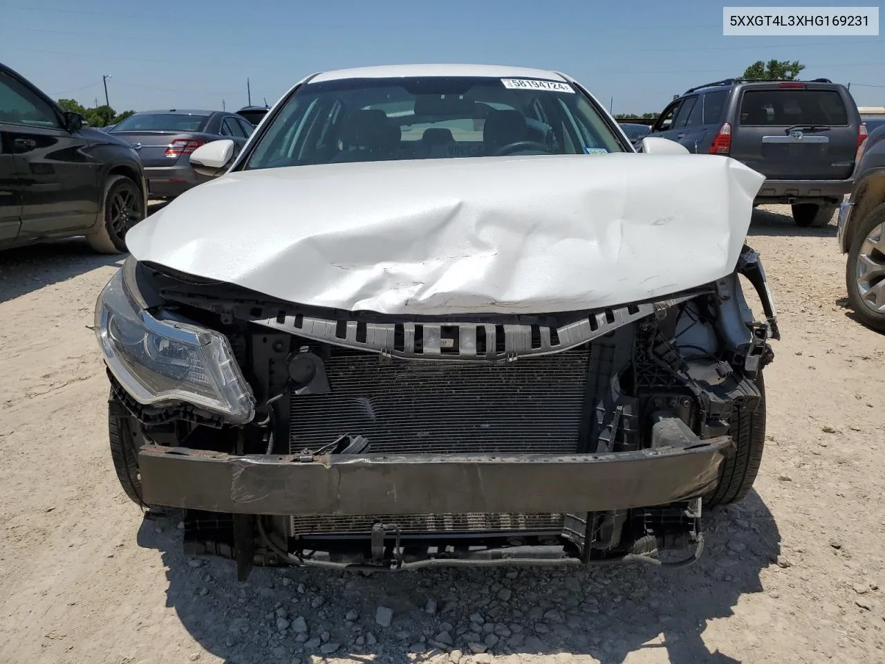 5XXGT4L3XHG169231 2017 Kia Optima Lx