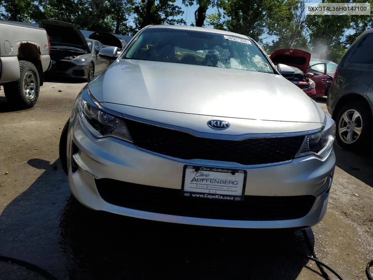 5XXGT4L36HG147100 2017 Kia Optima Lx