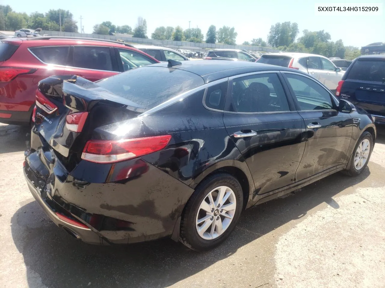 5XXGT4L34HG152909 2017 Kia Optima Lx